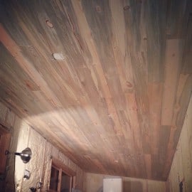 finished ceiling