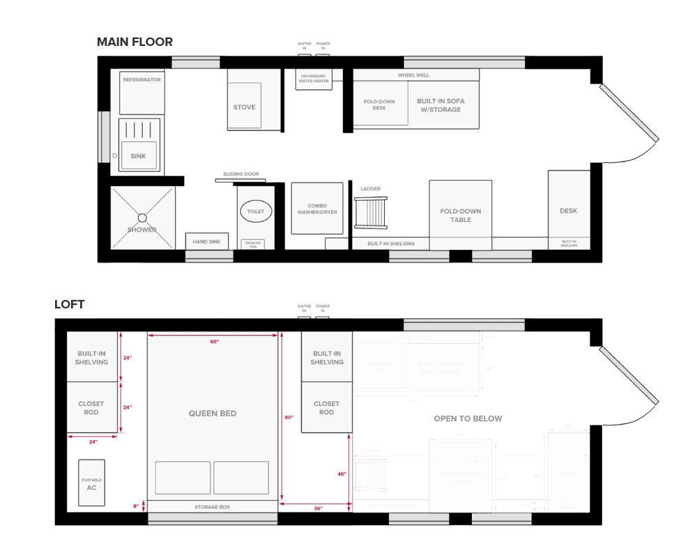 Tiny Project Tiny House Floor Plans Construction Pdf Sketchup