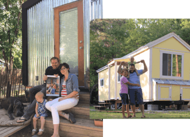 Tiny house for kids and family